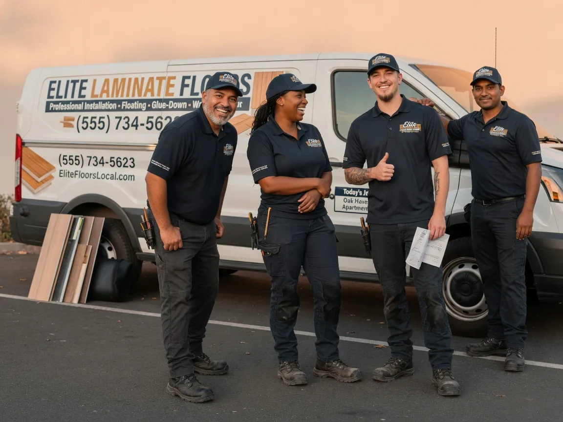 Laminate flooring installation company in Bruin, PA